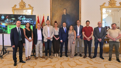 Presentación del Concurso de Pinchos en el Salón de Plenos.