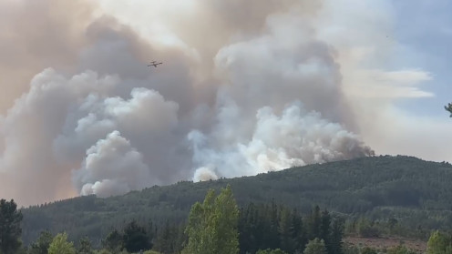 Imagen del incendio