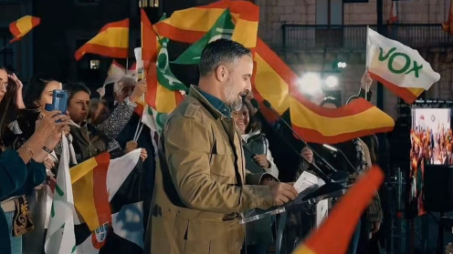 Acto de precampaña de Vox en Ponferrada