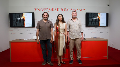Rueda de prensa para presentar “Las Noches del Fonseca” comienzan con la obra “La Orestíada”. USAL