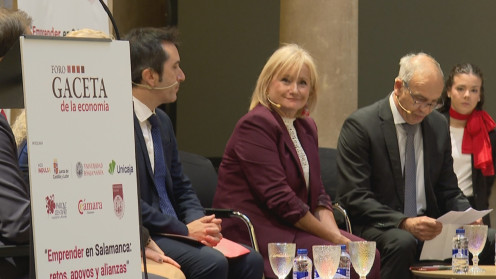 La consejera de Industria, Comercio y Empleo, Leticia García