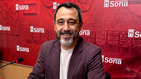 Javier Muñoz, concejal de Hacienda del Ayuntamiento de Soria. 