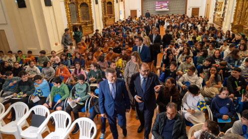 El consejero de la Presidencia en funciones, Luis Miguel González Gago, participa en el acto de celebración del Día de Europa en Castilla y León, organizado por el Centro Europe Direct Castilla y León Rural.