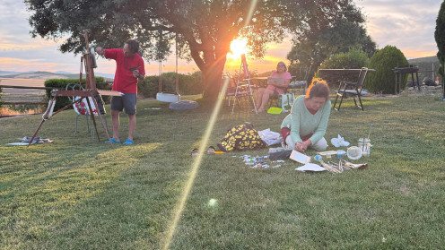 La provincia de Soria se convierte en un gran estudio de pintura al aire libre con “Parajes de Soria”. 