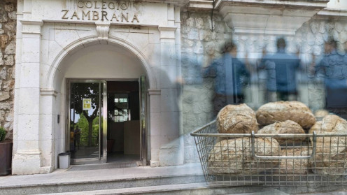 Fachada exterior del Centro de Menores Zambrana ubicado en la ciudad de Valladolid.