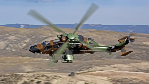 Helicóptero de ataque HA-28 Tigre.
