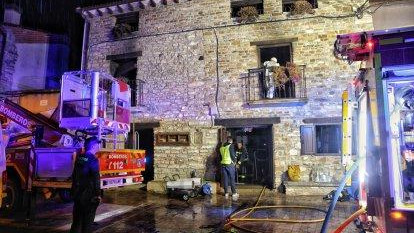 Imagen de la vivienda en Villar del Río donde se produjo el fatal desenlace. Foto: Mario Tejedor/Heraldo-Diario de Soria