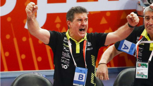 Manolo Festejando éxitos internacionales