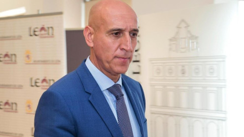 El alcalde de León y secretario general de la Agrupación del Partido Socialista de la capital leonesa, José Antonio Diez,.