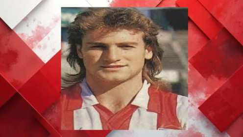 El "Galgo" en su etapa en el Atlético de Madrid