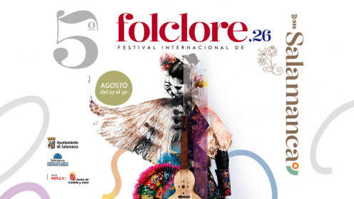 Cartel del V Festival Internacional de Folclore de Salamanca