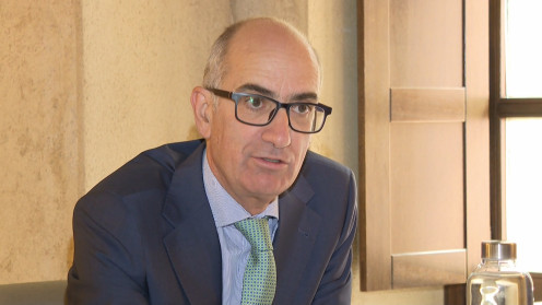 El Presidente de la Diputación de Salamanca, Javier Iglesias