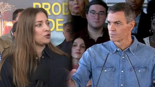 Pedro Sánchez en Ponferrada y Ester Muñoz en León durante los actos electorales de precampaña para el 29N.