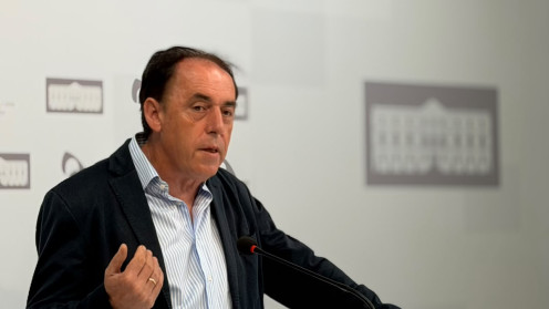 Benito Serrano, presidente de la Diputación de Soria. 