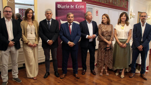 El consejero de Movilidad y Transformación Digital, José Luis Sanz Merino, participa en las jornadas 'Cuántica, la nueva frontera en seguridad de la información', organizadas por El Diario de León y Telefónica/ ICAL.