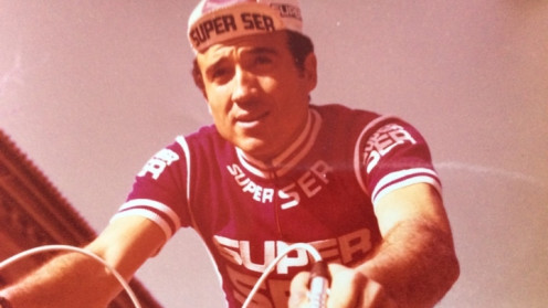 Agustín en su etapa en el mítico equipo Súper Ser