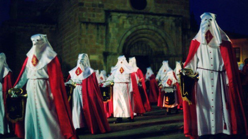 Banda de cornetas de la Flagelación del Señor, una de las cofradías participantes.