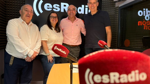 Miguel Ángel Cordero y Javier Caballero en Es La Mañana de León