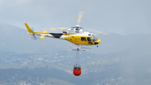 Helicóptero antiincendios