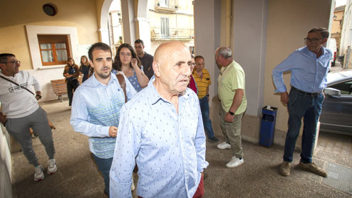 José Antonio Hernández, en la imagen, se convertirá hoy en nuevo alcalde de San Pedro Manrique. Foto: Mario Tejedor - Diario de Soria.