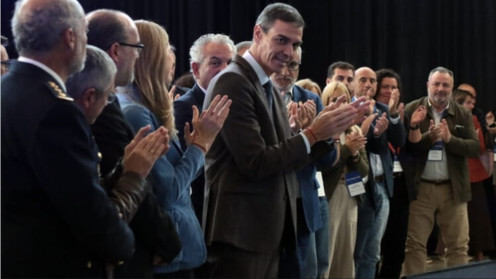 El presidente del Gobierno participó en la convención (Foto: Ical)
