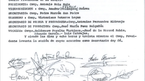 Acta constitutiva UGT Soria