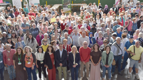 El acto, al que ha asistido la delegada territorial, ha contado con unos 450 participantes. 