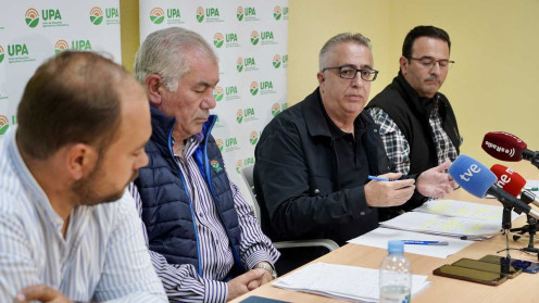 ICAL. Rueda de prensa de UPA sobre el pronóstico de la cosecha de cereal en España y Castilla y León.