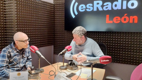 Gabriel García, gerente de K2 Planet, durante la entrevista en el programa Manos Arriba 