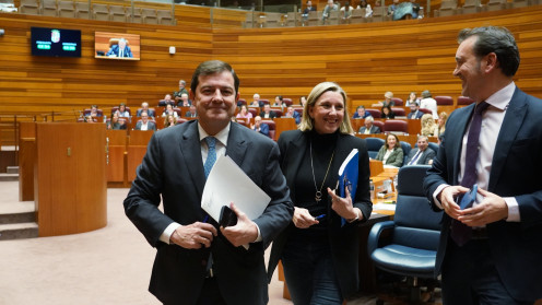 ICAL. El presidente de la Junta, Alfonso Fernández Mañueco, comparece sobre en las cortes sobre la trama eólica.