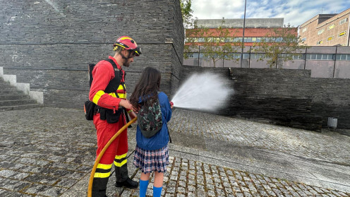 Una de las actividades de la campaña
