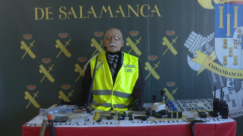 Los efectos incautados durante la operación "Vulneres".