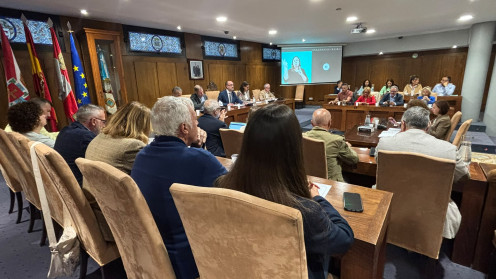 Votación del pleno del Ayuntamiento de Ponferrada