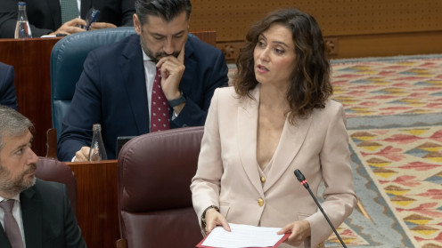 Fotografía de la presidenta de la Comunidad de Madrid, Isabel Díaz Ayuso