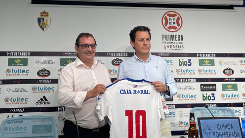 Presentación de la nueva campaña de abonados del club berciano