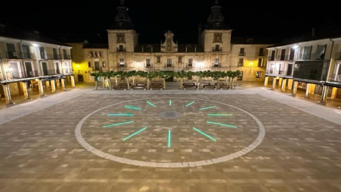 Plaza Mayor de El Burgo de Osma. 