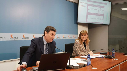 ICAL. El consejero de Economía y Hacienda y portavoz, Carlos Fernández Carriedo, presenta la contabilidad del año 2023