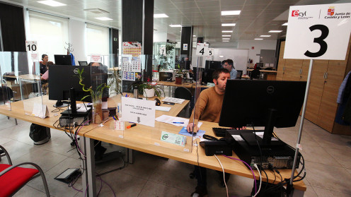 César Sánchez | ICAL.  Archivo: Oficina de Empleo de Ponferrada