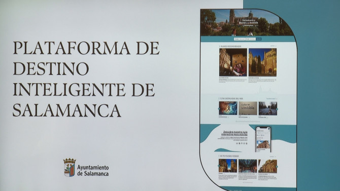 Imagen de la presentación de la nueva plataforma