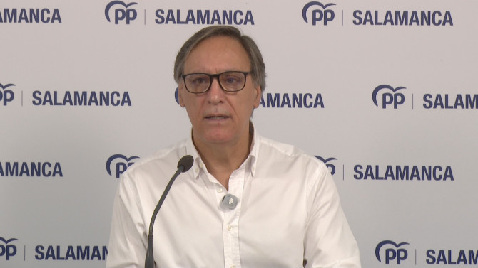 Carlos García Carbayo durante su comparecencia