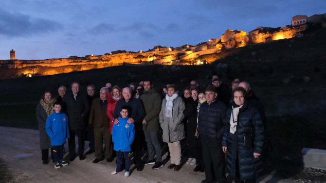 Iluminación del Camino de las bodegas tradicionales 'El Plantío'