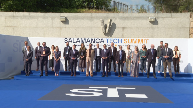 Momento de la inauguración del II Salamanca Tech Summit