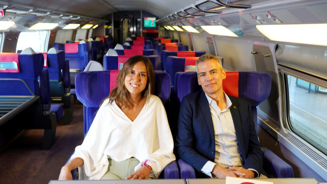 ICAL. La empresa Ouigo presenta una oferta que conecta Valladolid con Madrid por solo 7 euros.