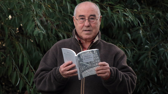 El escritor José Luis Puerto, en León- Peio García