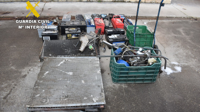 Efectos sustraídos en una granja avícola ubicada en el municipio de La Robla