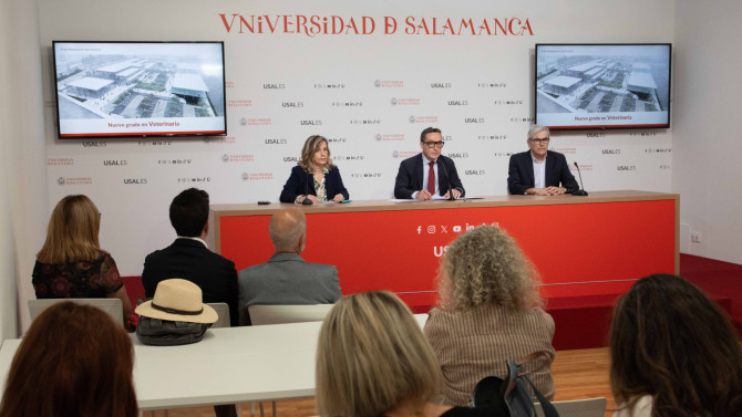 Presentacion del nuevo grado de Veterinaria en la USAL