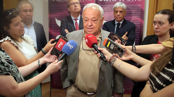 El consejero de Cultura, Turismo y Deporte, Gonzalo Santonja.