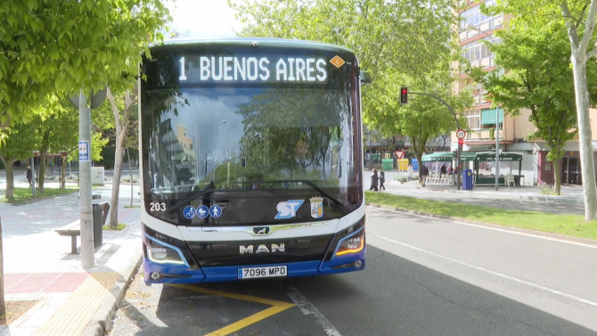 Autobús urbano en Salamanca