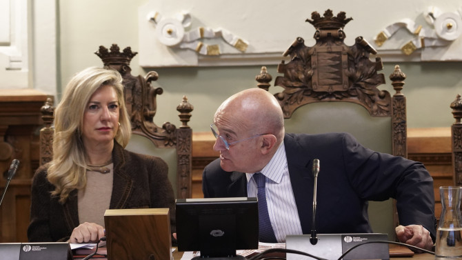 ICAL. Imagen de archivo del pleno municipal de Valladolid.