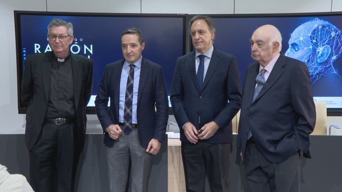 Rueda de prensa de la presentación de las jornadas.